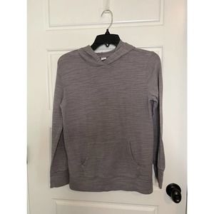 Girls XL (14-16) gray hoodie EUC